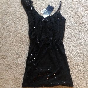 Black Sparkle dress- Brand New