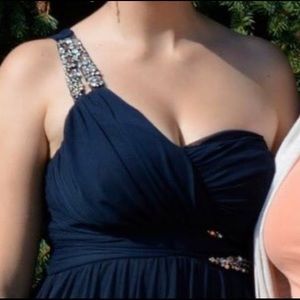 Dark Blue Formal Gown