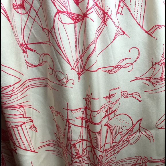 Voom: Silk sailboat dress - Picture 4 of 4