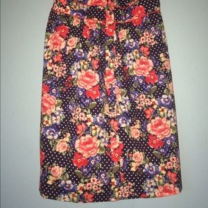 Colorful floral Dress