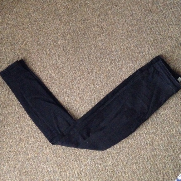 Topshop Black Joni jeans