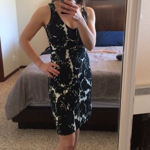 Black and White Express Dress