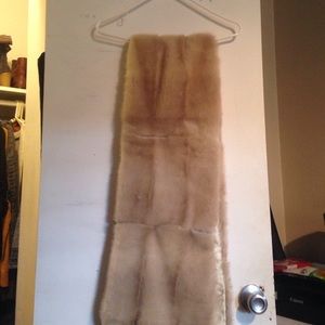 Faux fur shrug wrap