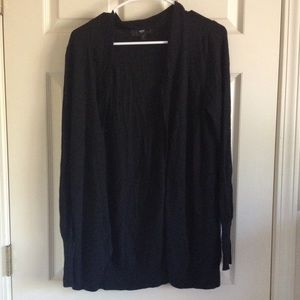 Black cardigan