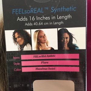 Effortless extensions dark blonde 16"