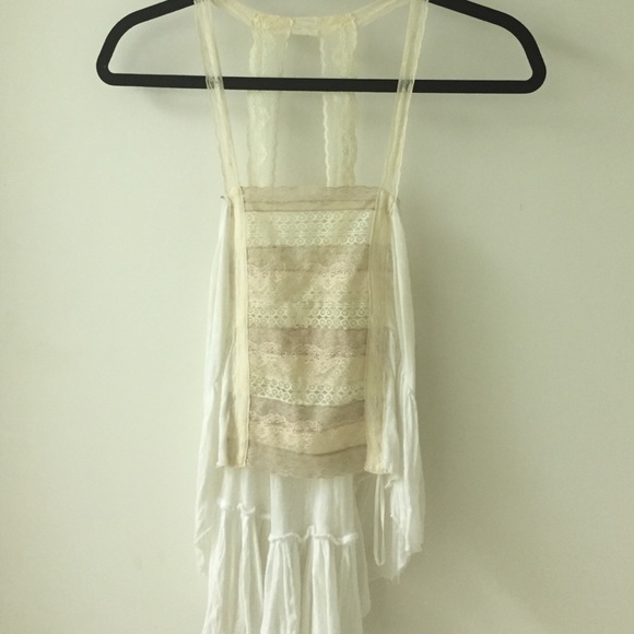 Free People Lacy crop top