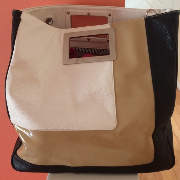 👛Neutral ColorBlock Spacious Purse 🆕WALLET TOO!