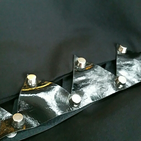 Sold BLACK MINI SKIRT NWOT - Picture 3 of 4