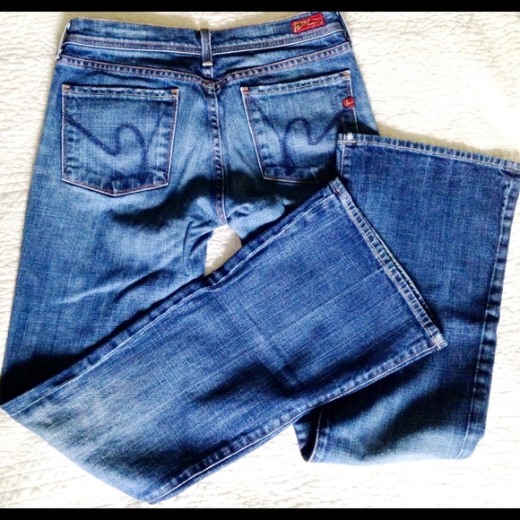 Citizens Ingrid 002 Stretch Low Waist Flare Jeans