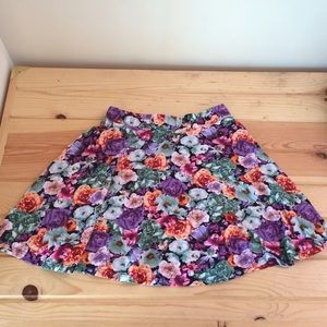 Floral Skater Skirt