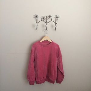 Rose Velvet Jumper Pullover