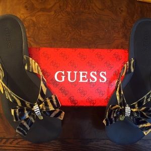 Brand new, never worn Guess sandals