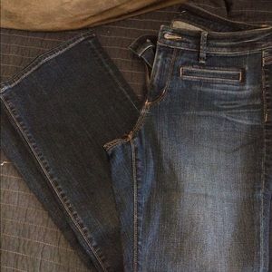 Wide leg jean from the Loft. 6P