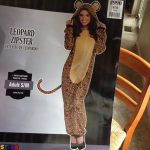 Leopard Zipster Halloween Costume