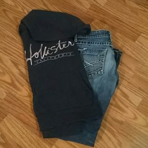 BKE Stella jeans & Hollister hoody