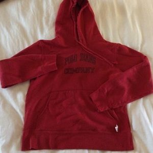 Red Ralph Lauren Hoodie Sweatshirt