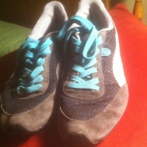 Puma running shoes!