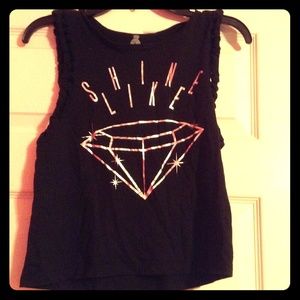 Sleeveless shirt! SHINE BRIGHT💎