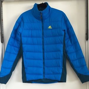 Adidas A brand new Real down jacket.