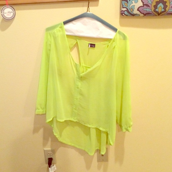 Sparkle & Fade Neon Top