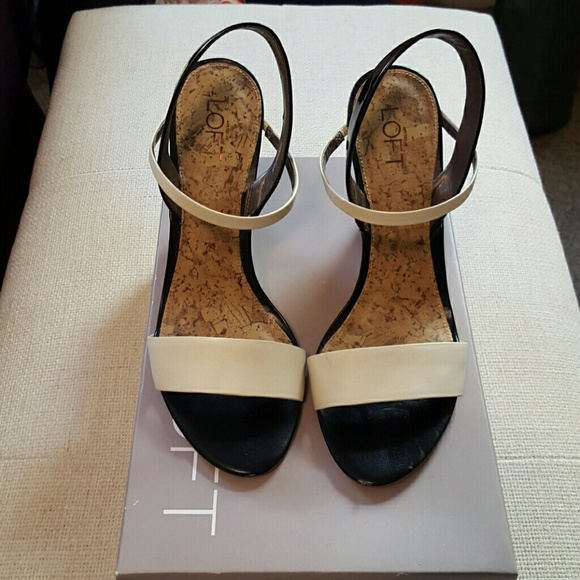 Ann Taylor Loft heeled sandal
