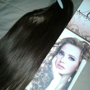 Four piece hair extensions