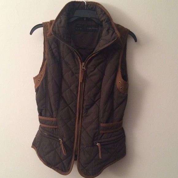 Zara quilted vest