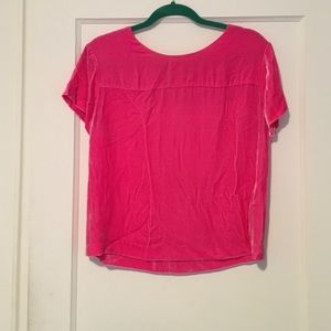 J.Crew Velvet Top