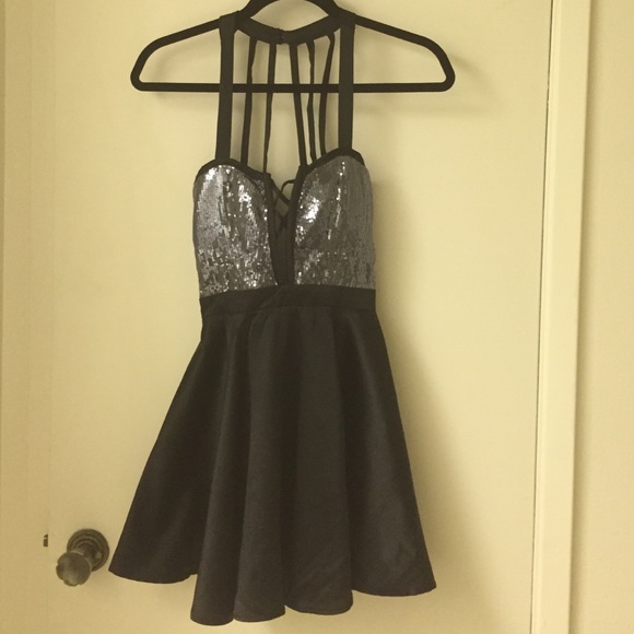 LF sequin going out dress