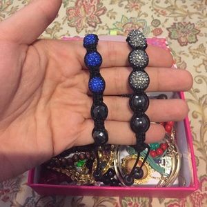 Swarovski Crystal Shamballa Bracelets