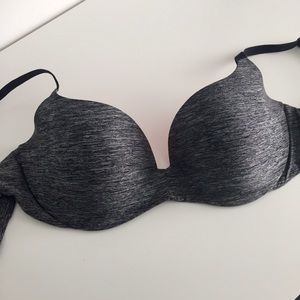 Pink Victoria's Secret Gray Bra