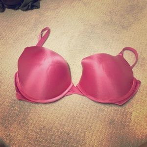 Victoria secret hot pink push up