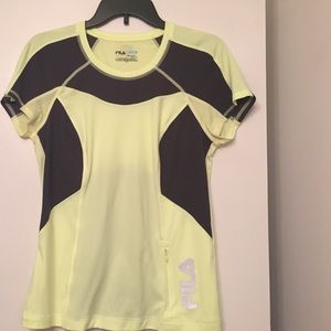 FILA women's short sleeve work out