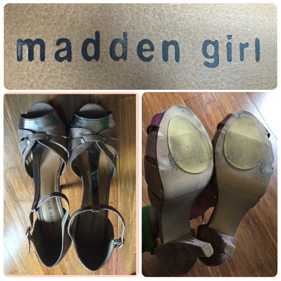 🚫Sold🚫Madden Girl platform t-strap heels sz 11. - Picture 3 of 4