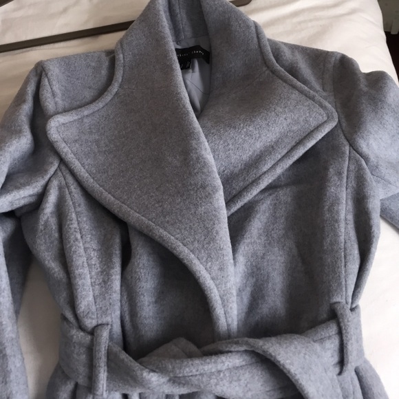 Theyskens' Theory NEW long wool grayish blue coat - Picture 4 of 4