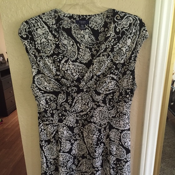 Black and white dress