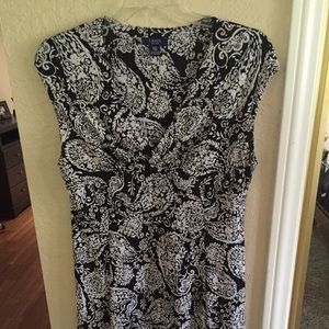 Black and white dress