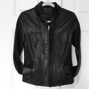 Tahari Leather Jacket NWT