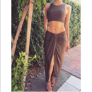 Army green Two Piece set