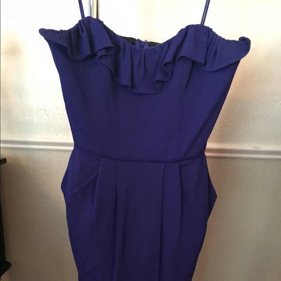 Mark & James by Badgley Mischka Blue Mini Dress