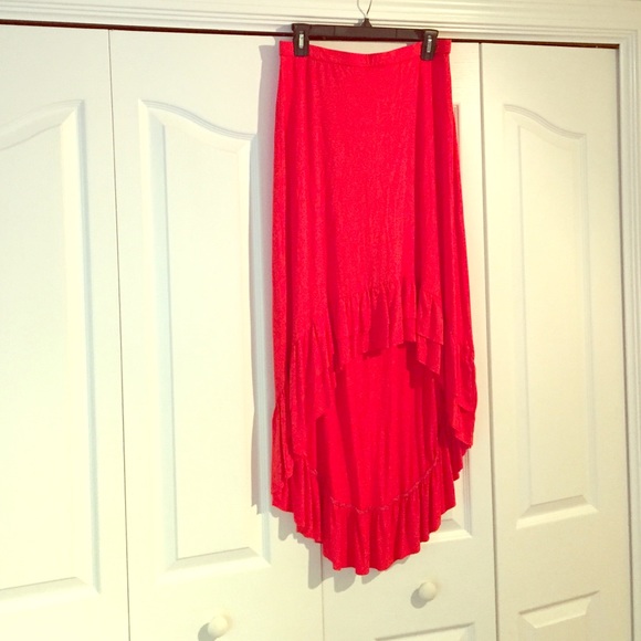 High low skirt