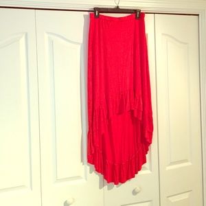 High low skirt