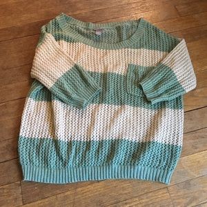 Light sweater with shimmer