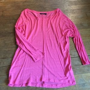 Pink 3/4 shirt