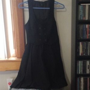 Double Breasted Vest Dress