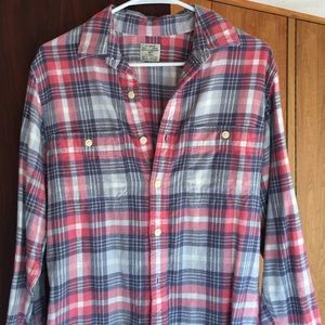 J.Crew men's flannel shirt