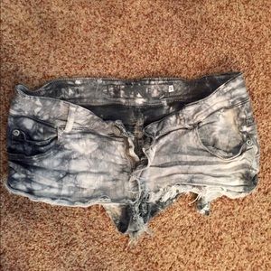 Brandy Melville Acid Wash Shorts