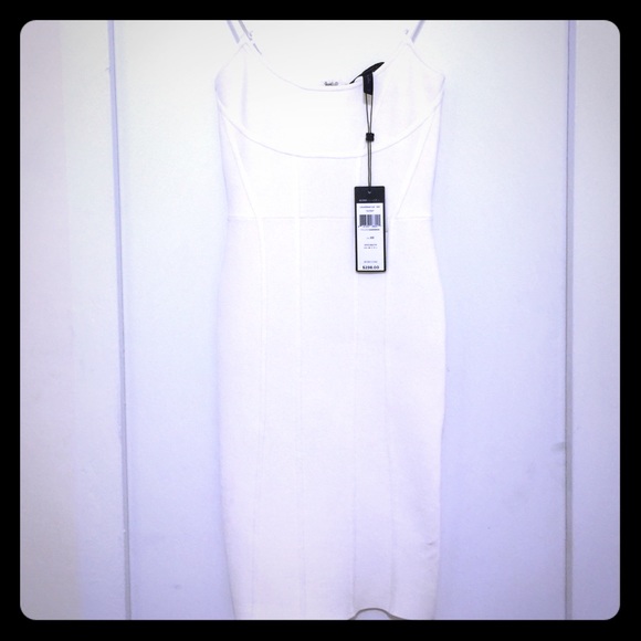 BCBGMaxAzaria "Alysa" bandage dress