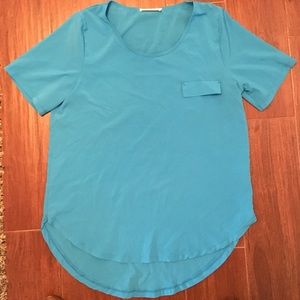 Newbury Kustom Blue Blouse