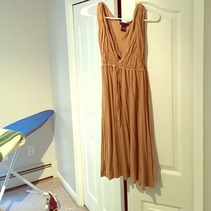 BcBg gold dress